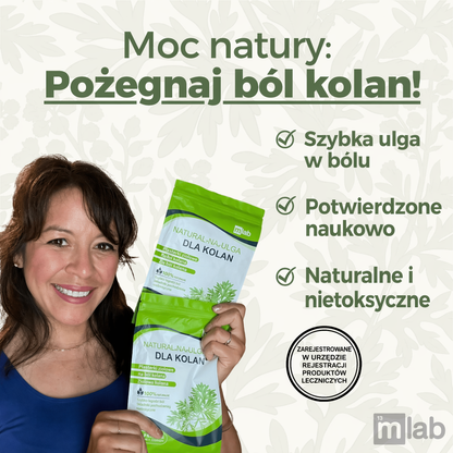 Zdrowe kolana - Naturalne plastry łagodzące ból kolan