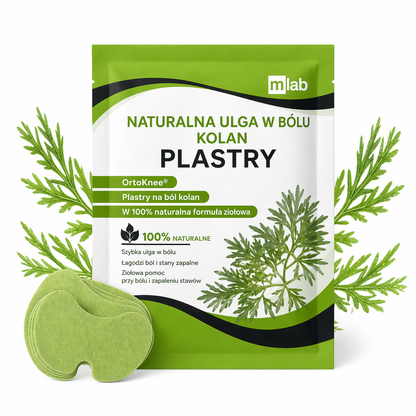 Zdrowe kolana - Naturalne plastry łagodzące ból kolan